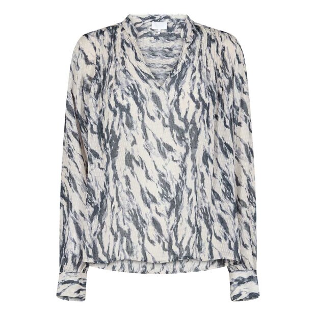 Billede af Fia Bluse | Dark Slate Combi Fra Levete Room