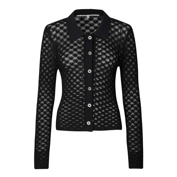 Billede af Wilde Strikket Cardigan | Sort Fra Second Female