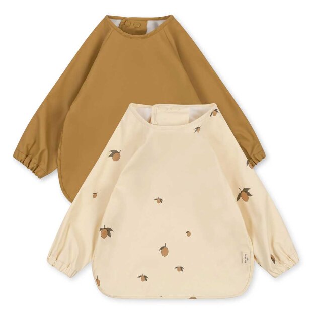 KONGES SLØJD - HAGESMÆK M/LANGE ÆRMER - 2 STK. | LEMON