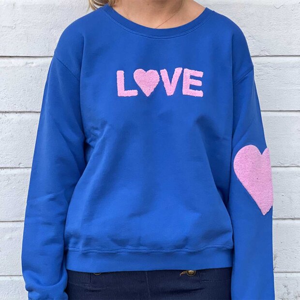 Billede af Sweatshirt | Love Cobolt Fra Rosas Love