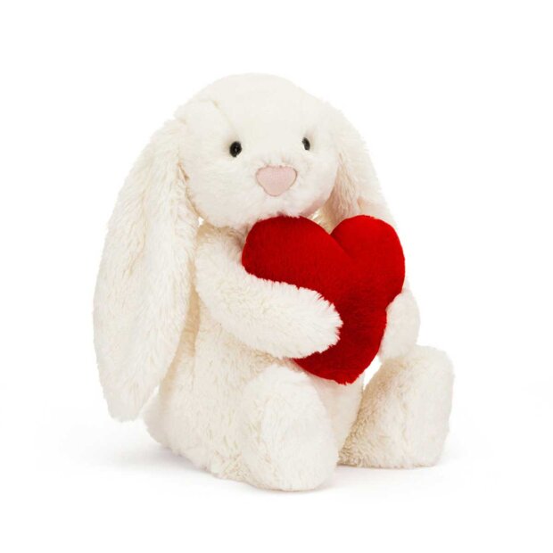 Billede af Bashful Kanin Love Heart 31 Cm Fra Jellycat