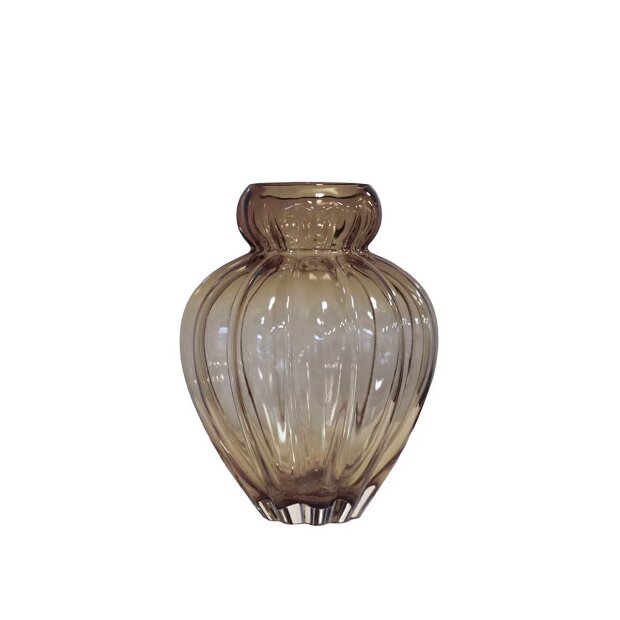 Billede af Audrey Vase - Small 20x16 Cm | Smokey Brown Fra Specktrum