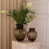 SPECKTRUM - AUDREY VASE - LARGE 30X24 CM | SMOKEY BROWN SPECKTRUM - AUDREY VASE - LARGE 30X24 CM | SMOKEY BROWN