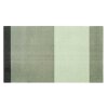 TICA COPENHAGEN - MÅTTE STRIPES HORIZONT 67X120 | LIGHT/DUSTY/DARK GREEN
