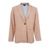 BLACK COLOUR - BOX BLAZER | SAND