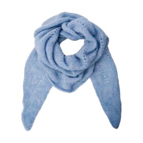 BLACK COLOUR - DELL STRIKKET MINI TØRKLÆDE | JEANS