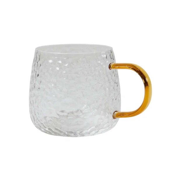 Billede af Glaskop M/hank 9x13x8 Cm | Gul Fra Speedtsberg