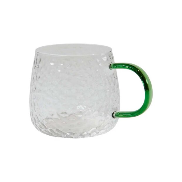 Billede af Glaskop M/hank 9x13x8 Cm | Grøn Fra Speedtsberg