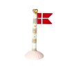 SPEEDTSBERG - KERAMIKFLAG MOR 14 CM | ROSA FOD