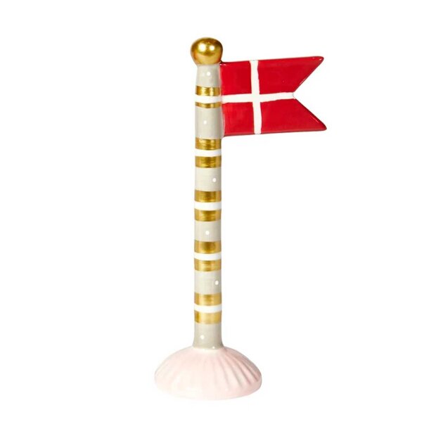 Billede af Keramikflag 19 Cm | Bred Strib Fra Speedtsberg