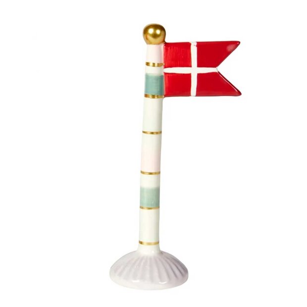 Billede af Keramikflag 19 Cm | Rosa Fod Fra Speedtsberg