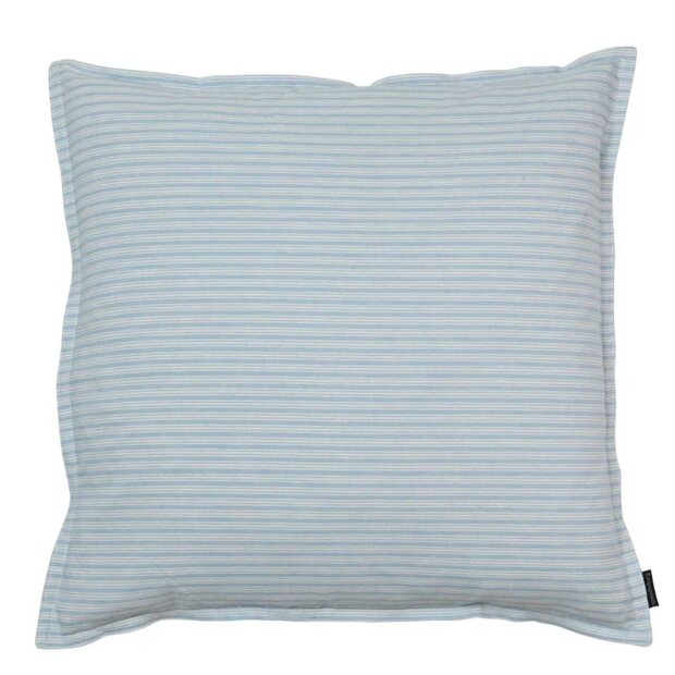 Billede af Pude Strib 60x60 Cm | Lys Blå Fra Speedtsberg