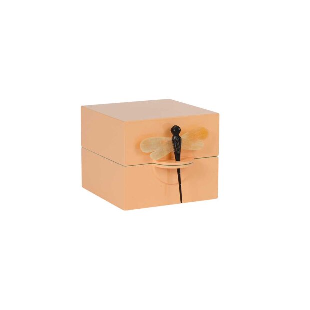 Billede af Lakskrin M/guldsmed Small 12x12x10 | Peach Fra Oi Soi Oi