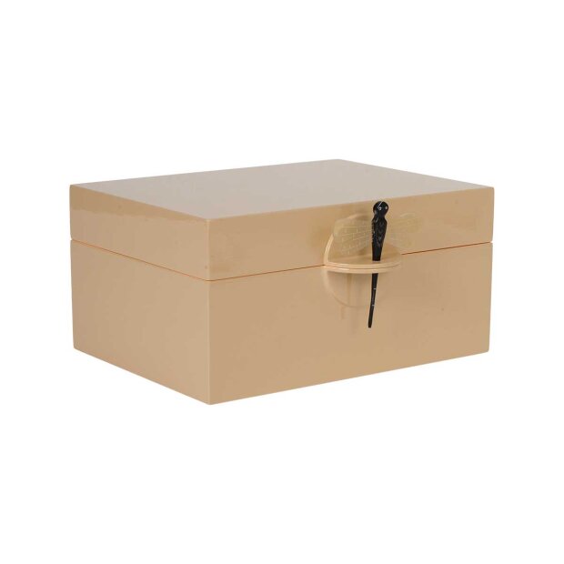 Billede af Lakskrin M/guldsmed Xlarge 25x18x12,5 Cm | Latte Fra Oi Soi Oi