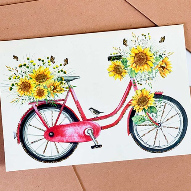 VANILLA FLY - GREETING CARD | BICYCLE