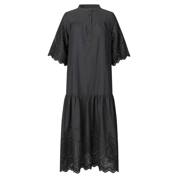 Billede af Timor Midi Kjole | Washed Black Fra Lollys Laundry
