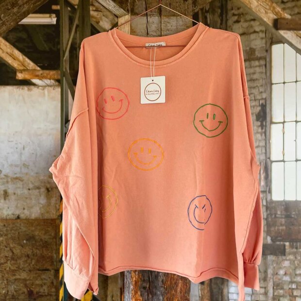 Billede af Anthea Sweatbluse | Orange Fra Cabana Living