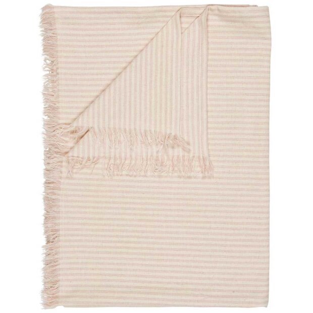 Billede af Sofia Hammamhåndklæde M/frynser 100x150 Cm | Natur/malva Fra Ib Laursen