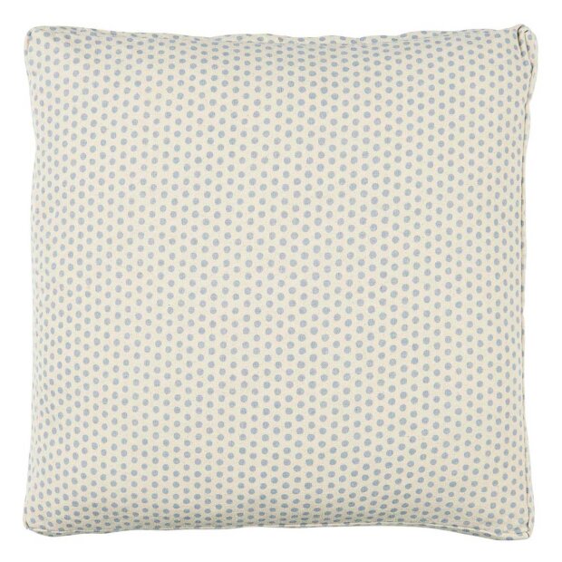 Billede af Prikket Boxpude 45x45 Cm | Lyseblå Fra Ib Laursen