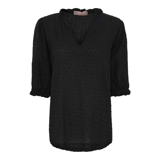 Theresa Bluse | Sort Fra Marta Du Chateau