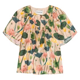 MUNTHE - KAIGE BLUSE | DUSTY GREEN