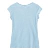 MOS MOSH - TROY T-SHIRT | CASHMERE BLUE