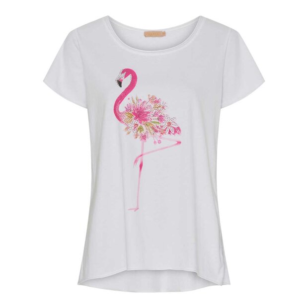 Billede af Marie T-shirt | Pink Flamingo Fra Marta Du Chateau