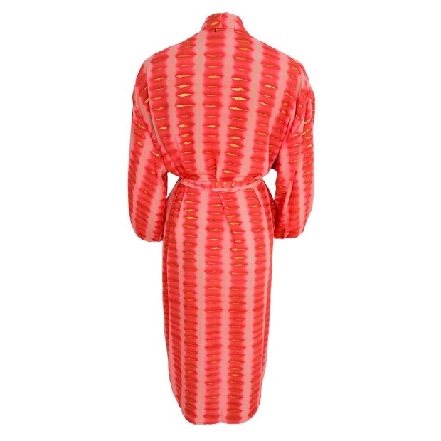 BLACK COLOUR - LUNA LANG KIMONO | GLOW BERRY