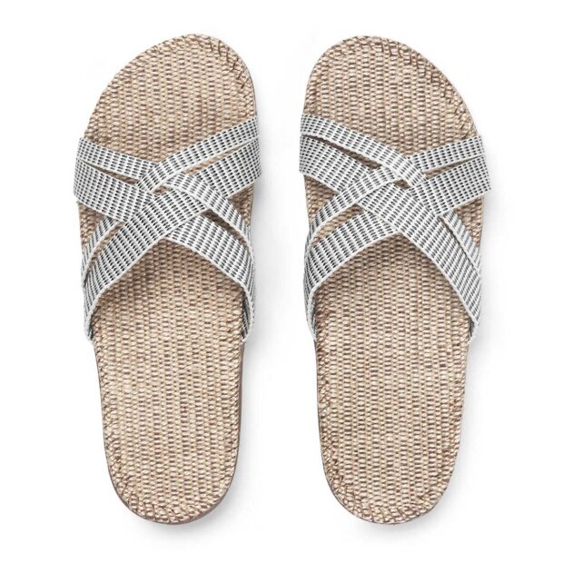 SHANGIES BY STILOV - SHANGIES NØGLERING 21 CM | WHITE STRIPES