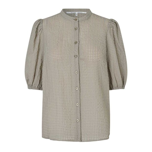 Tascha Skjorte | Vintage Khaki Fra Second Female