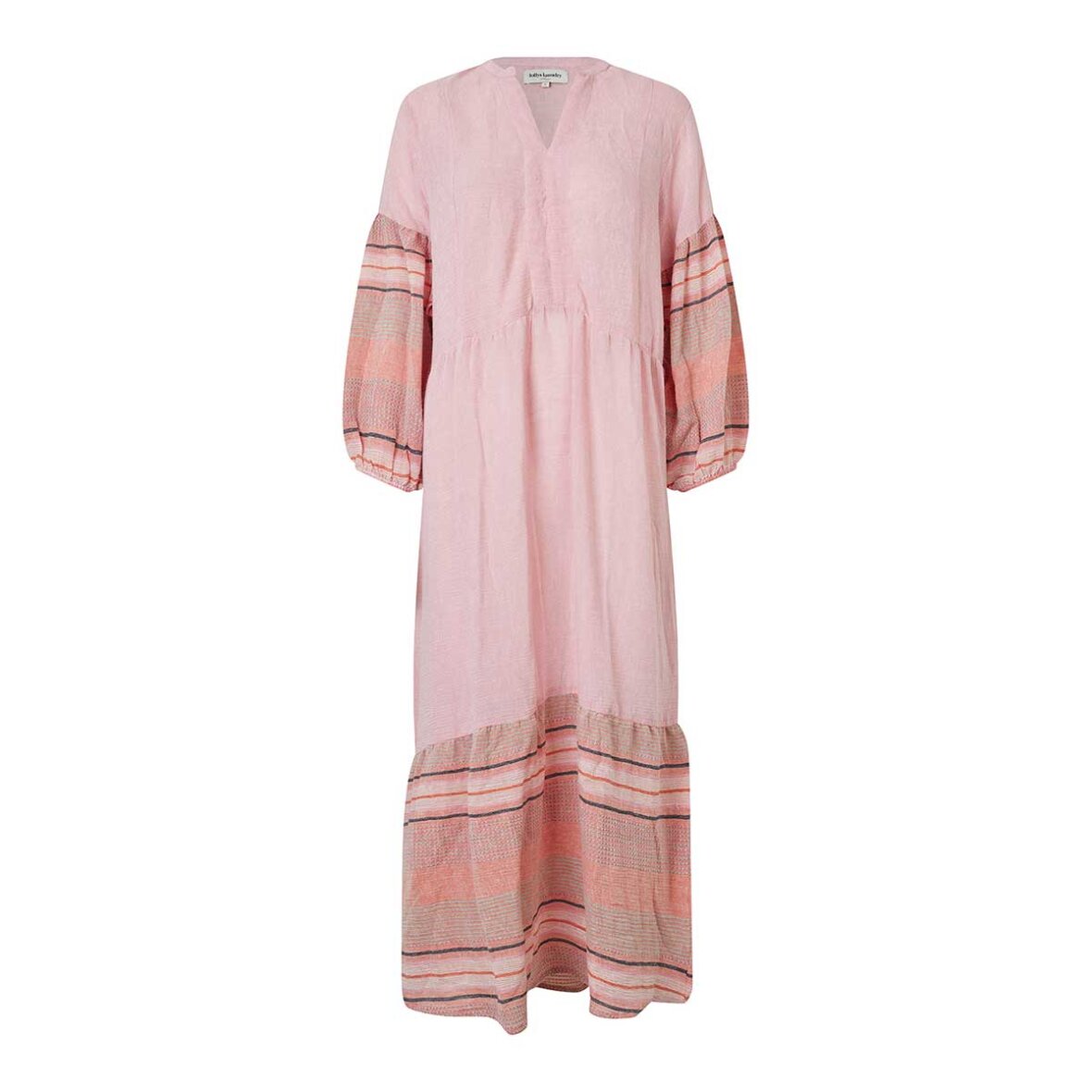 Lollys Laundry Kjole - LungoLL Maxi Kjole i Washed Denim
