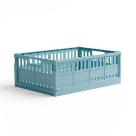 MADE CRATE - MADE CRATE MAXI 48X34X17 CM | CRYSTAL BLUE