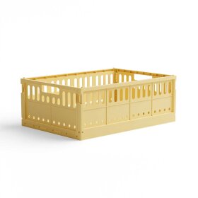 MADE CRATE - MADE CRATE MAXI 48X34X17 CM | LEMON CREAM