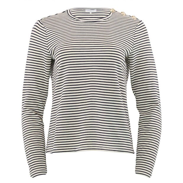 Billede af Daimi Bluse | Navy Stripe Fra Continue Copenhagen