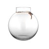 ERNST - RUND GLASVASE 21X22 CM