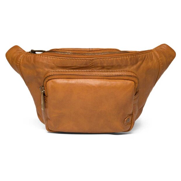 Billede af Bumbag I Vintagelook M/frontlomme | Cognac Fra Depeche