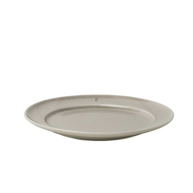 Billede af Tallerken I Porcelæn D22 Cm | Sand Fra Ernst