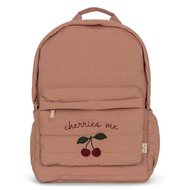 Billede af Juno Quiltet Rygsæk Mini | Cameo Brown Fra Konges Sløjd