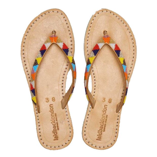 Billede af Seri Sandal | Lys Brun/tribal Fra Laid Back London