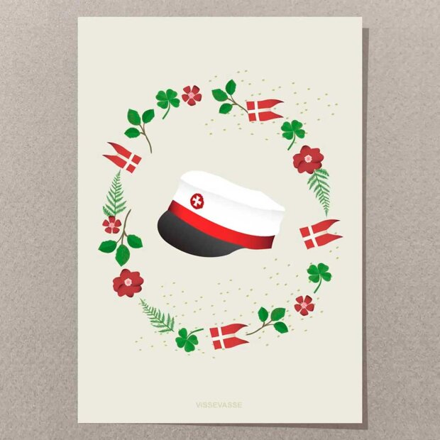 Billede af Mini Anledningskort A7 | Graduation Red Fra Vissevasse