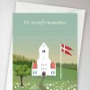VISSEVASSE - ANLEDNINGSKORT A6 | TIL KONFIRMANDEN