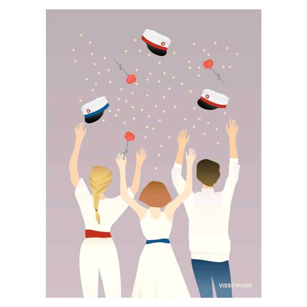 Billede af Anledningskort A6 | Graduation Day Fra Vissevasse