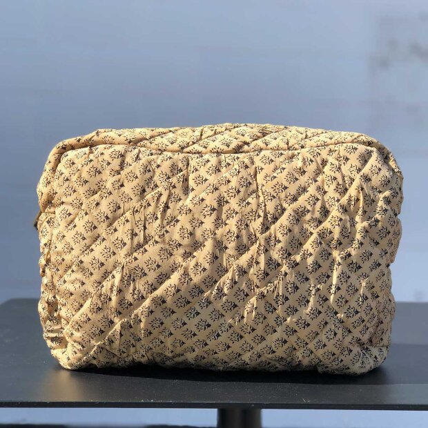 Billede af Holly Bag Large 20x30x11 Cm | Camel/sort Fra Relove And Roses