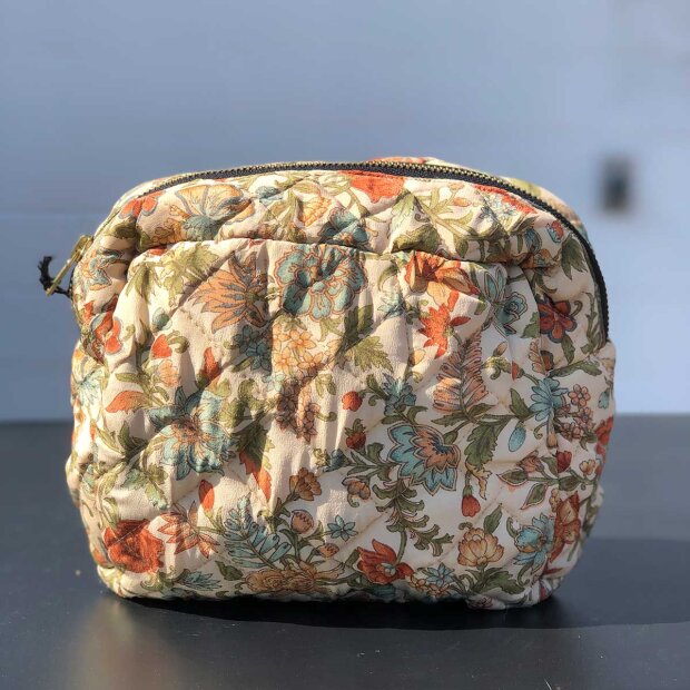 Billede af Holly Bag Medium 16x20x9 Cm | Sand/blomst Fra Relove And Roses