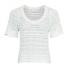 NEO NOIR - MEIKO KNIT BLUSE | OFF WHITE