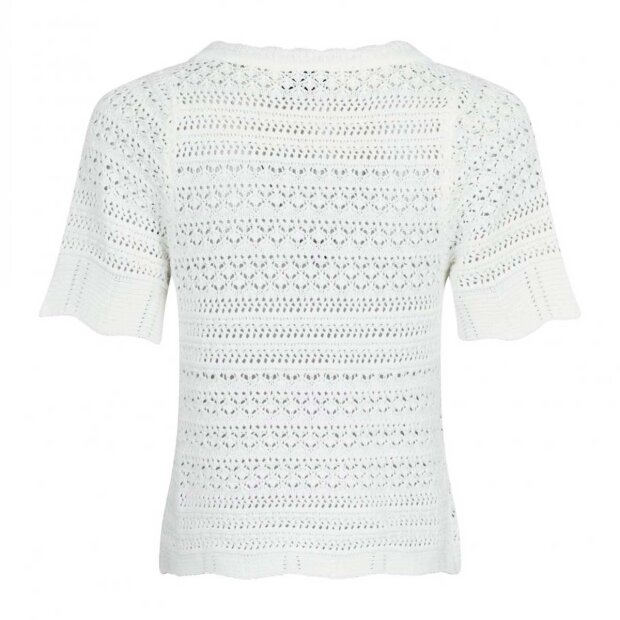 NEO NOIR - MEIKO KNIT BLUSE | OFF WHITE