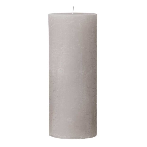 Billede af Rustic Candle 10x25 - 160 Timer | Concrete Fra Cozy Living