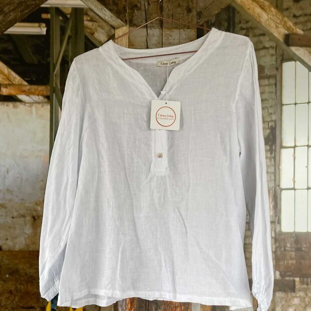 Billede af Blune Bluse | Hvid Fra Cabana Living