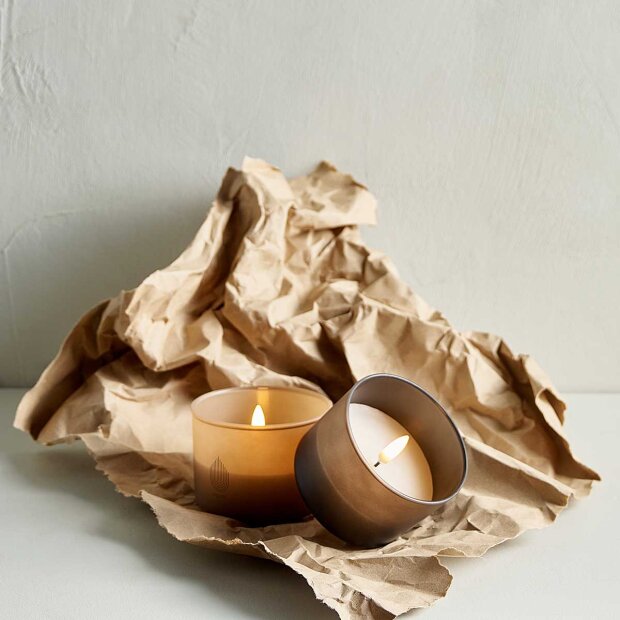 UYUNI - LED LYS - GLAS 8,5X6 CM | BEIGE