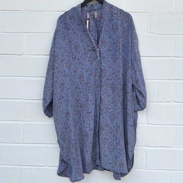 Billede af Nelly Skjorte | Støvet Blå Fra Relove And Roses